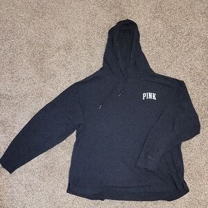 PINK Victoria's Secret Black Sweatshirt Hoodie Casual